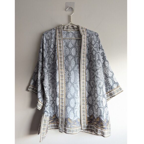 Max Studio open boho kimono - Picture 2 of 6